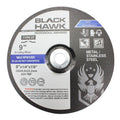 BHA 9 x 1/4 x 7/8 Metal Grinding Disc, Angle Grinder Wheel - 5 Pack