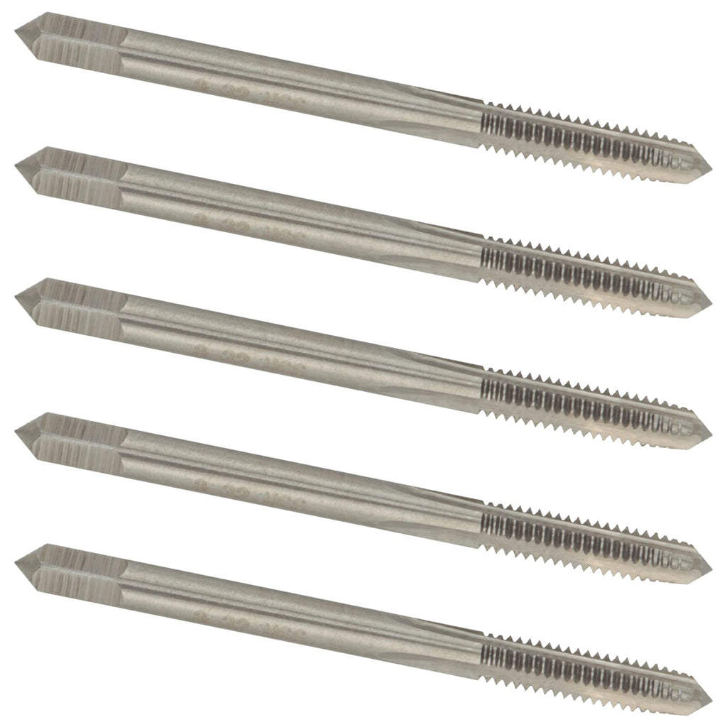 Aceteel 5pcs No 8-32 UNC HSS Machine Tap Right Hand