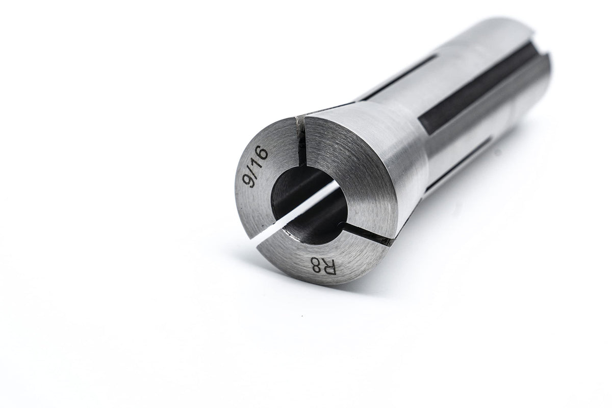 R8 Round Collet Set (11PC 1/8-3/4 x 1/16 Ths)