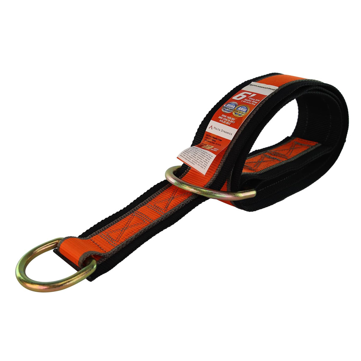 6' Cross Arm Safety Strap, Fall Protection Beam Anchor