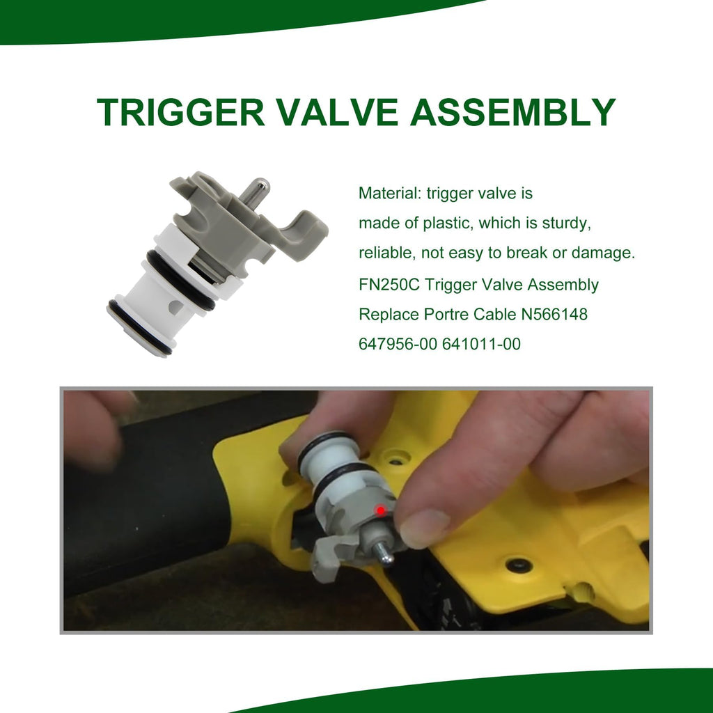 Homhelar 647956-00 641011-00 647620-00 Trigger Valve Assembly for Dewalt D51238 D51256 D51275 D51276 D51321 D51430 D51431 D51822 D51825 D51844 D51850 D51855