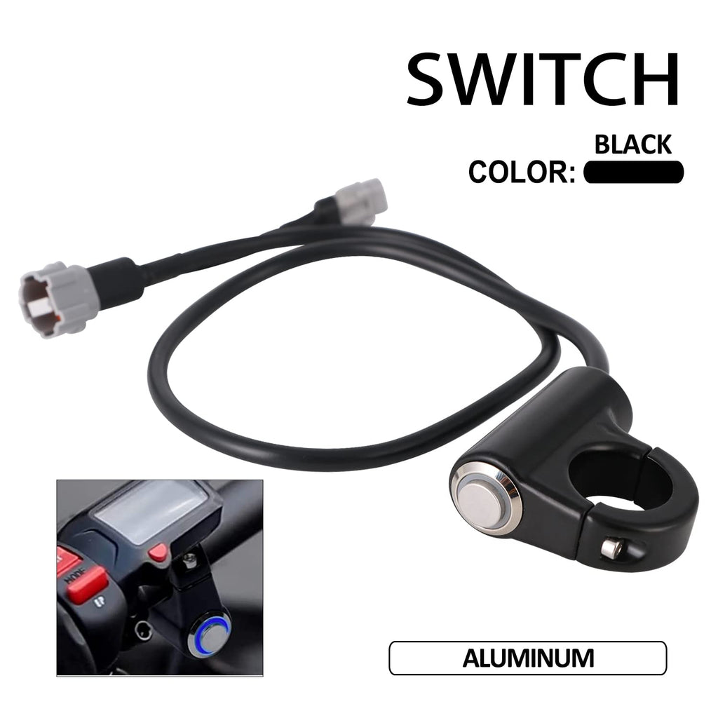 CNC Electric Dirt Bike Headlight Kill Handlebar Switch for Surron X/S