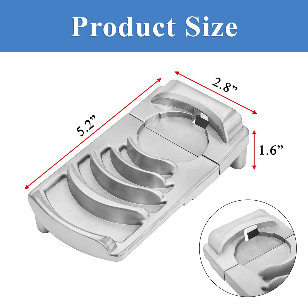 Elsjoy 6-in-1 PVC Pipe Deburring Tool, Suitable for 6 Pipe Sizes from 1-1/4 to 4-Inch, Professional PVC Chamfer Tool Pipe Reamer for Plastic Pipes