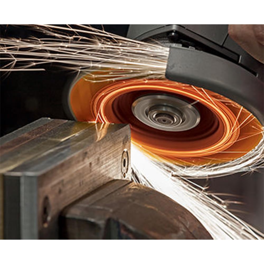 CS Unitec | 93859 | PLANTEX Aluminum Flap Disc. Surface Finishing & Blending Abrasives for Aluminum & Non-Ferrous Materials. 4-1/2" Disc Diameters, 5/8" x 11 Spin-On Arbor, 120 Grit - Made in Germany
