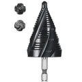 IRONANT M35 4 Spiral Flutes Large Step Drill Bit for Metal 1-3/8" Unibit