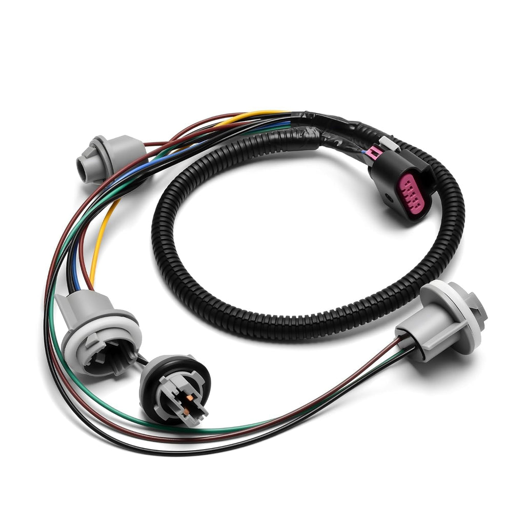 Tail Light Wiring Harness Fit for GMC Yukon XL 1500 2007-2014 2500 2007-2013 Replace 25975983, Tail Light Conversion Line Kit