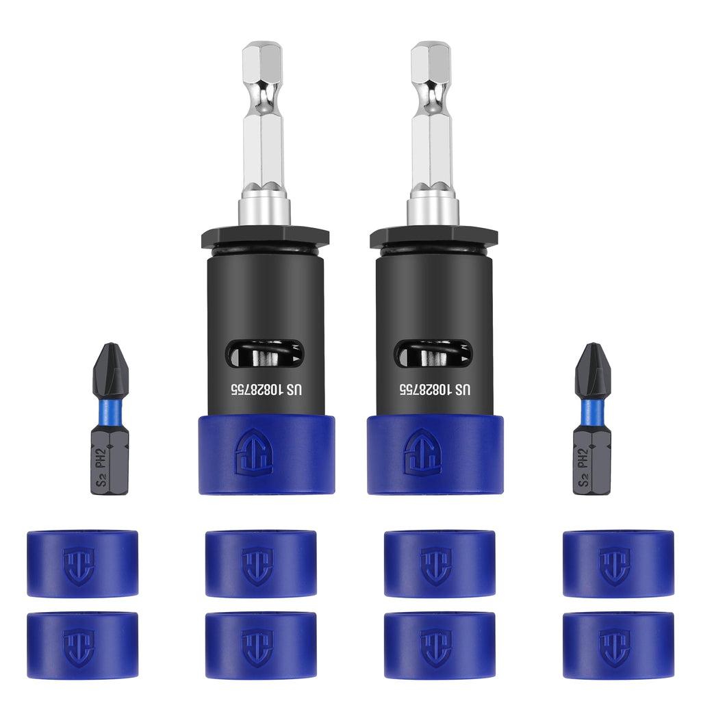 WORKPRO Drywall Screw Setter/Extractor Impact Bit Holder