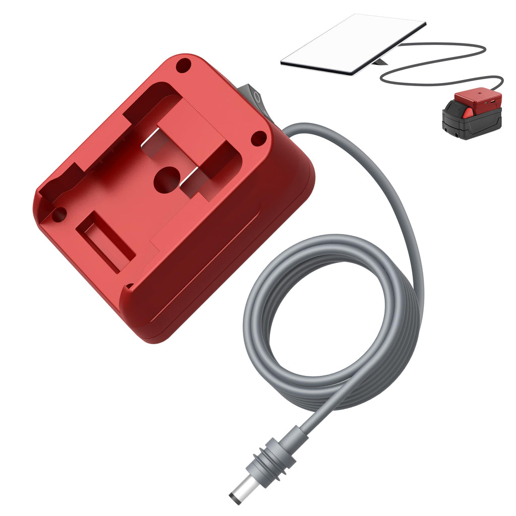 M18 Power Adapter for Starlink Mini Milwaukee Battery Adapter 18V/20V 5FT