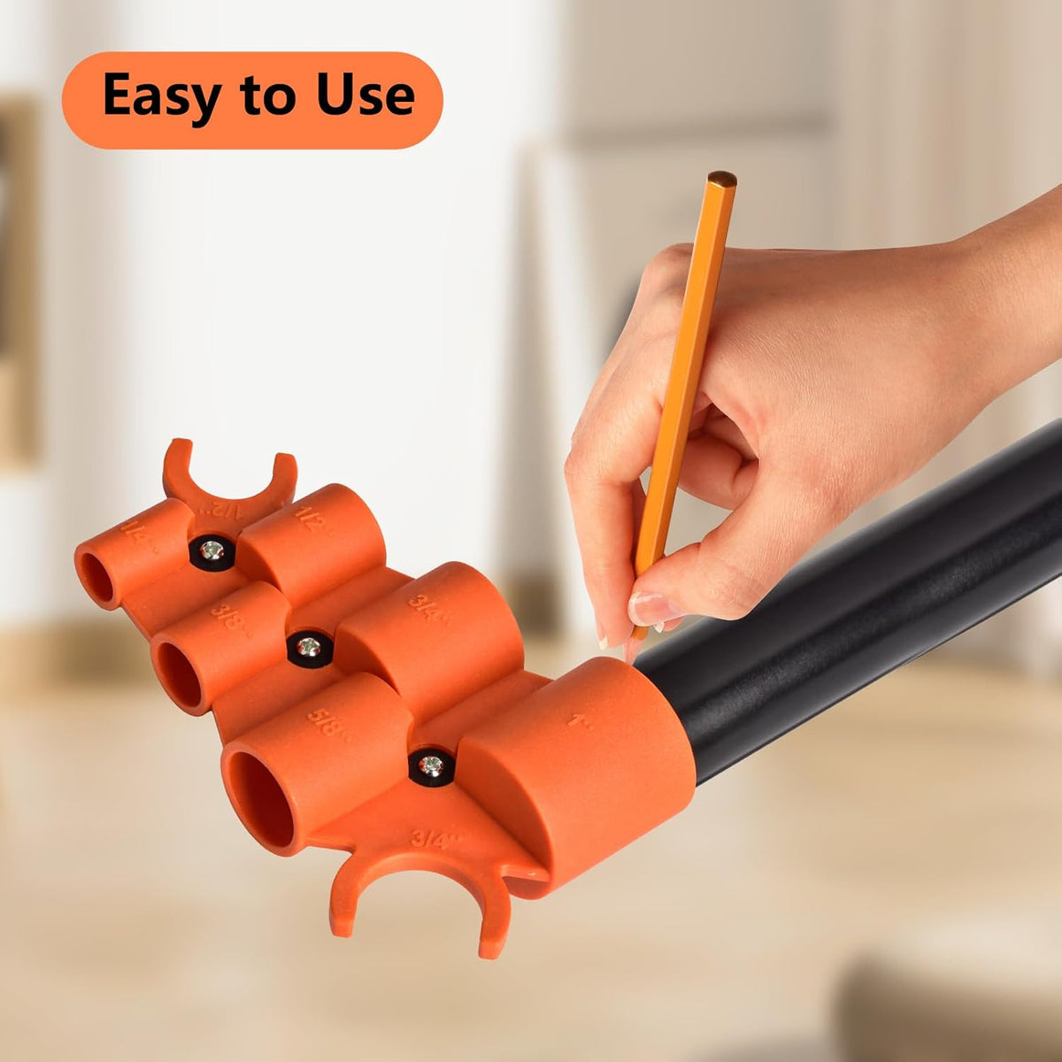 1/4 Inch to 1 Depth Gauge and Pipe Deburring Tool Kit 2 Pack Inner-Outer Reamer Pipe Tubing Chamfer Tool Copper