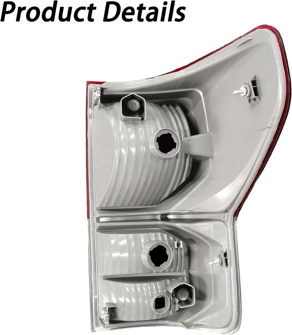 Pair Taillight Assembly For 2007-2013 Toyota Tundra Pickup Truck Left+Right