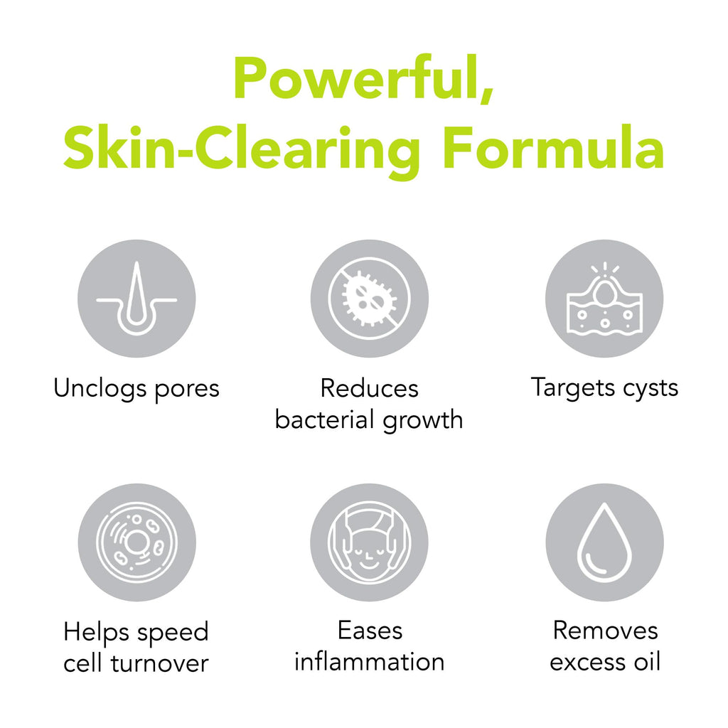Benzoyl Peroxide Body Wash - Acne Body Wash - 10% Maximum-Strength