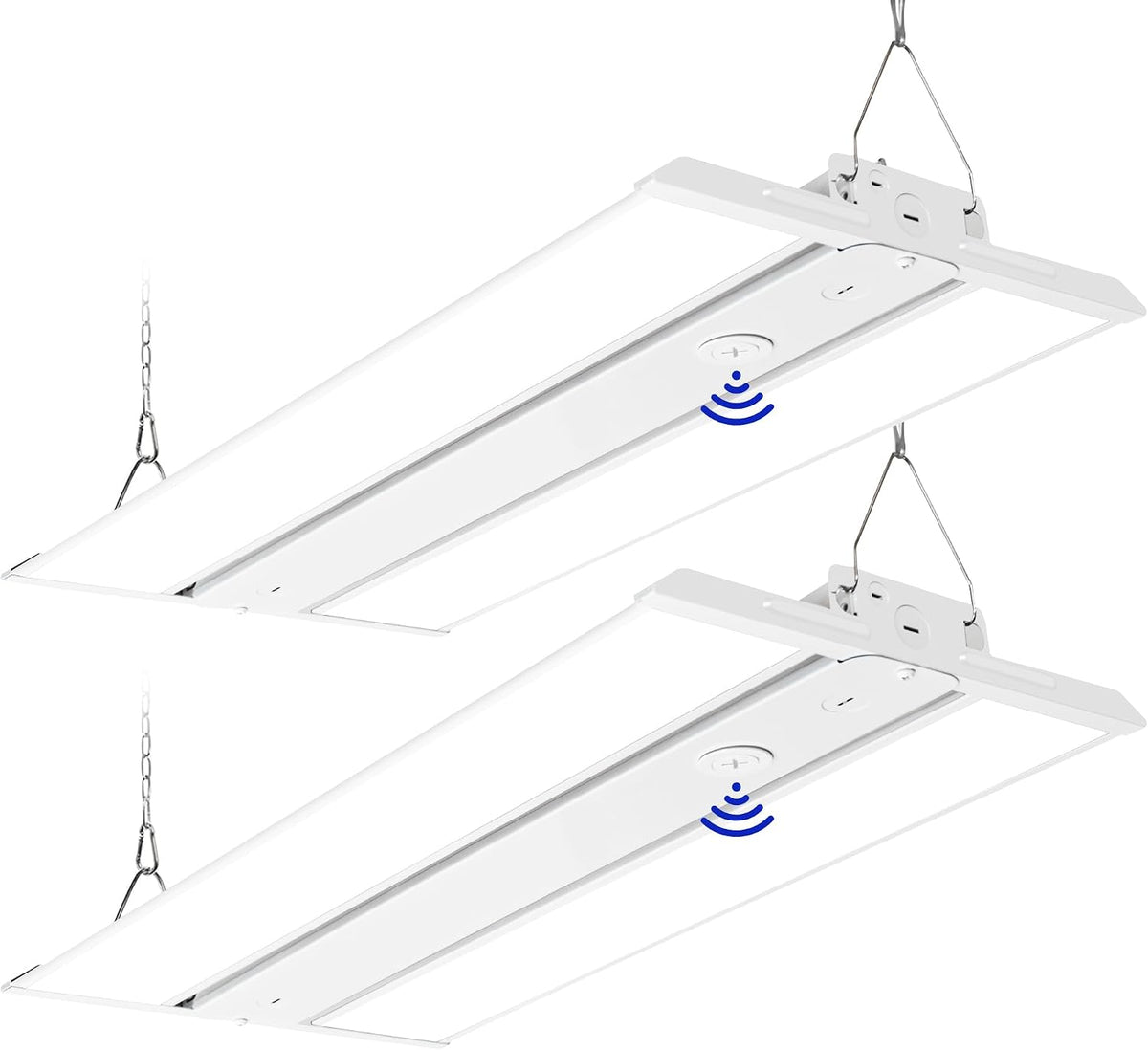 hykolity 2FT LED Linear High Bay Shop Lights with PIR Sensor Base