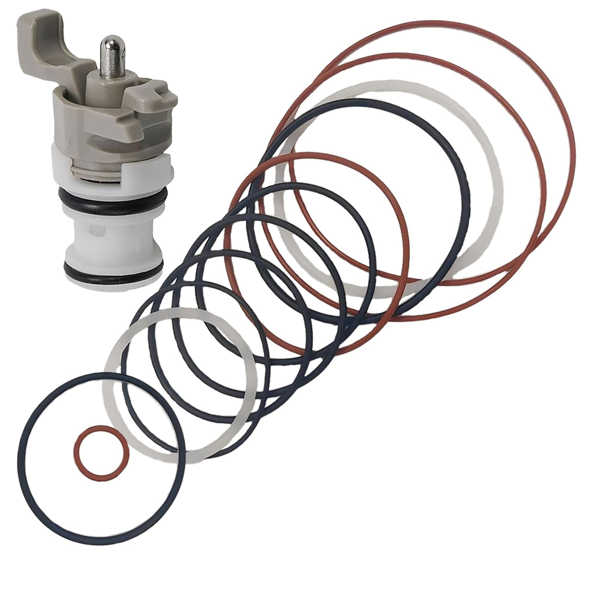 O-Ring Rebuild Kit and 647956-00 Trigger Valve Assembly for D51844 D51822 D51845 D51823 D51256 D51321 D51430 D51276 & 20+ Nailer Models,Fixes Air Leaks, Weak Drive, Slow Trigger Repair Kit