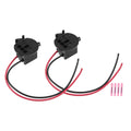 INFINAUTO 2 Sets H7 Bulb Socket Retainer Holder Adapters for Hyundai Veloster 2012-2018 Headlight H7 Bulb Socket for Hyundai for Genesis Coupe 2013-2016 Replace 18647-55007S