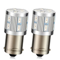 Ruiandsion 2pcs 1156 LED Bulbs red 6V BA15S 5630 17SMD LED Bulbs Replacement for Backup Reverse Signal Tail Lights