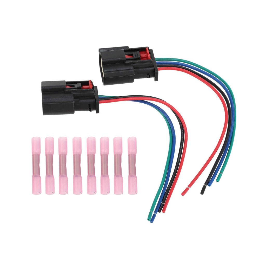 FUELHOOD No.334710469 Headlight Wiring Harness Assembly for Ford F150 2021-2023 Fog Lights Lamp Wire Harness 8 Pcs Terminals 13cm 1 Set