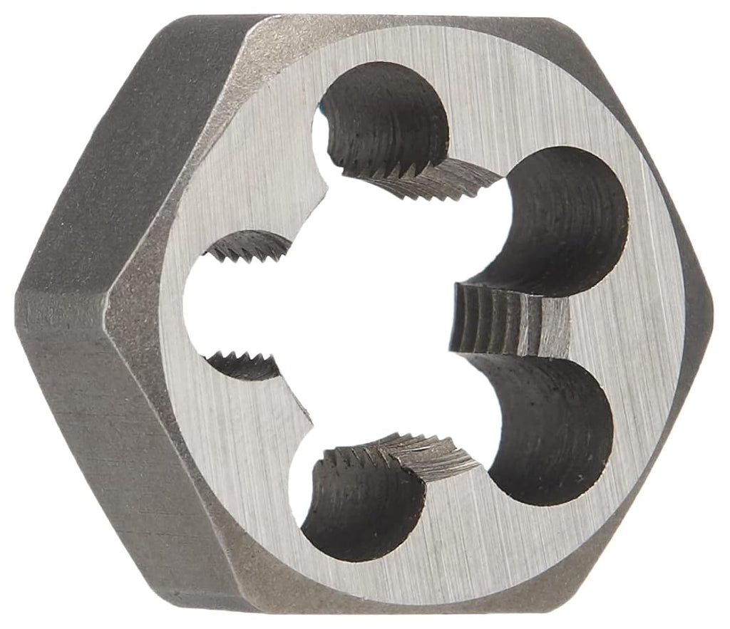 Drill America m9 X 1.25 Carbon Steel Hex Rethreading Die, DWT Series