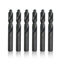 Drill America Y High Speed Steel Heavy Duty Split Point Stub Drill Bit (Pack of 6), D/AST Series