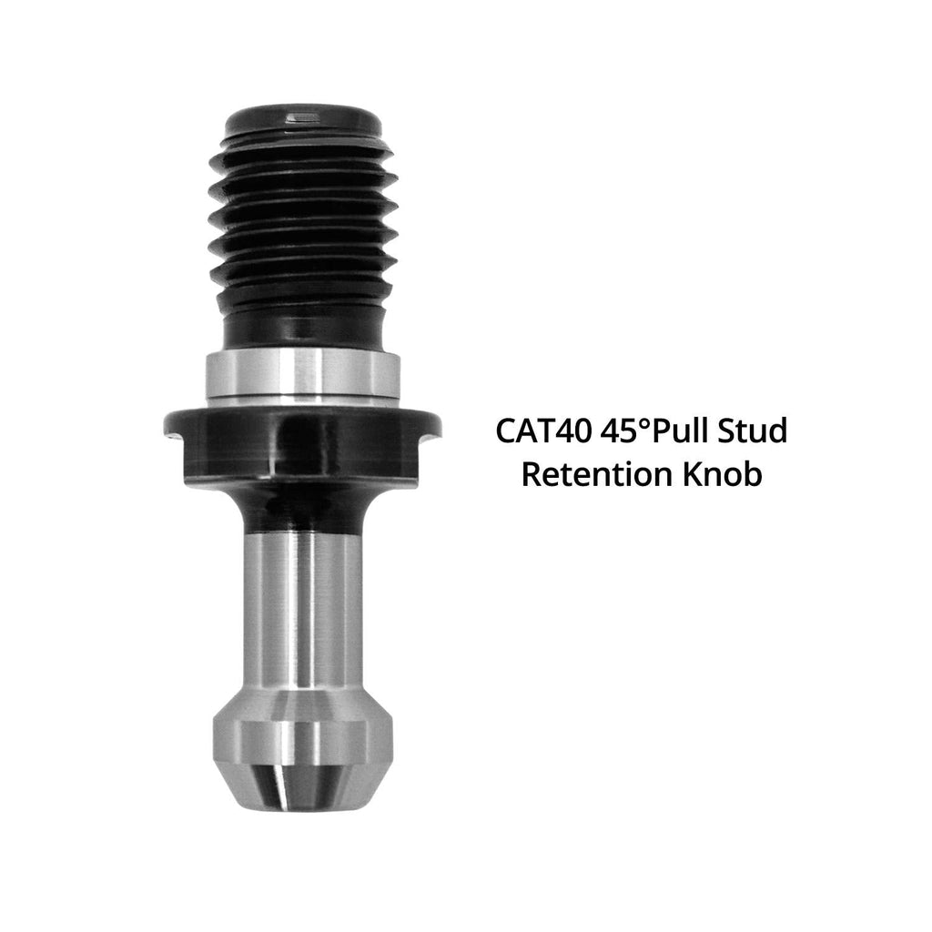 QWORK 10Pcs CAT40 45°Pull Stud Retention Knob for HAAS CAT 40 CNC Tool Holder Replace# 202-5925