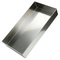 304 Stainless Steel Drain Pan for Washing Machine, Leak-Proof 3-Inch Deep Oil Catcher Tray, 30x50cm (12x20in) for Air Conditioners, Pet Crates & Under Car Use