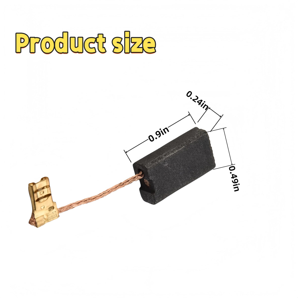 Carbon Brushes For GBH5400 GBH5-38 X GSH38 GBH5-40D A69 (4Pack)