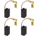 Micro Traders 2 Pairs Carbon Brushes with Spring Connector Multifunctional Sanding Machine Motor Replacement Part Compatible with Dewalt DWE315 DWE314 Power Tool Accessories