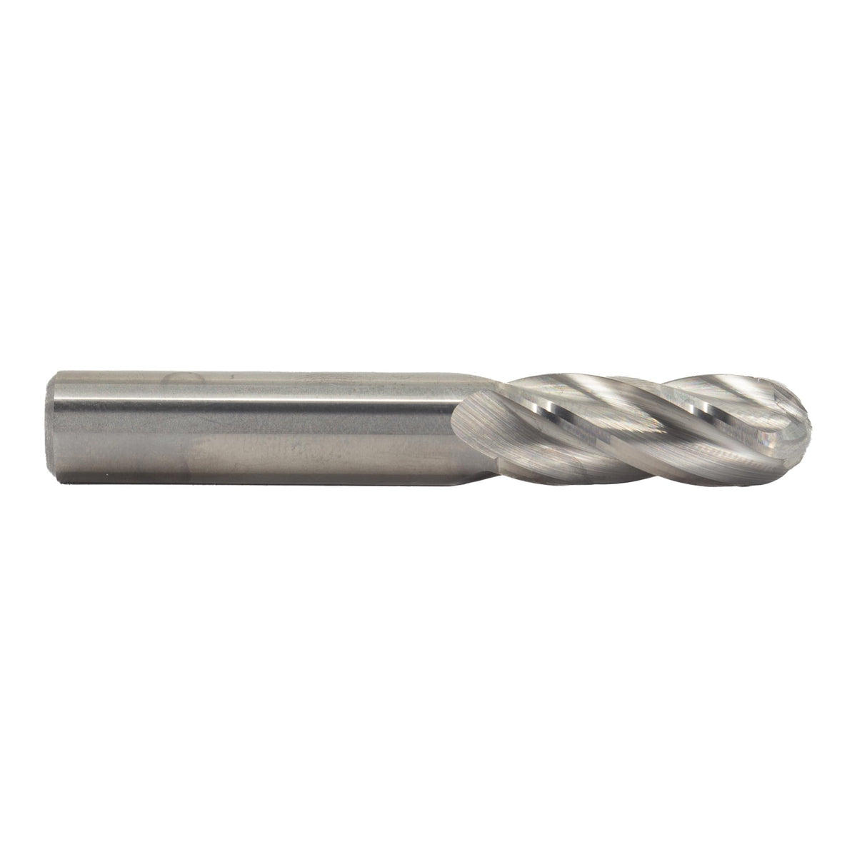 Drill America 7/16" Carbide 4 Flute Single End End Mill, MMO Series