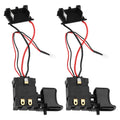 OTOTEC 2Pcs Heavy Duty Trigger Switch Dustproof Suitable for 21V or 18V Electric Drills