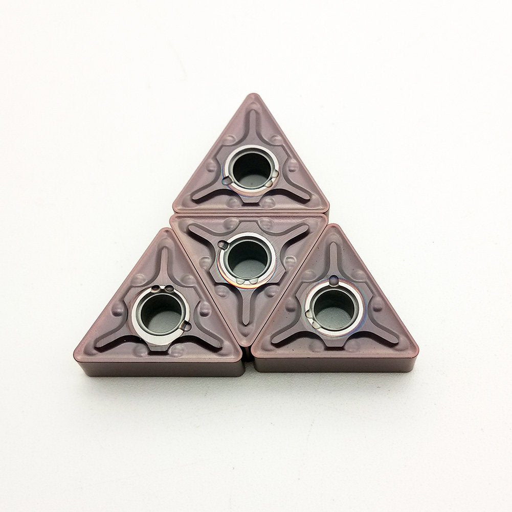 TNMG332 / TNMG160408 Indexable Carbide Inserts Blade For Machining Stainless Steel And Cast Iron, High Strength, High Toughness