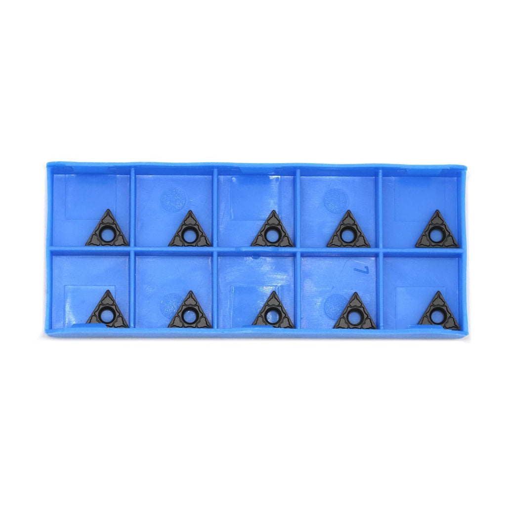 Buyohlic TCMT110204-PM Carbide Inserts Cutting Tools for Steel Parts and Stainless Steel for The Chip Breaker PM fit for Semi-Finishing Metal Cutting