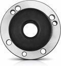 Collet Chuck, Carbon Steel Collet Chuck Lathe, 80/100mm Diameter CNC Lathe Round for CNC Milling Accuracy Milling Table Fixture (ER32-100mm)
