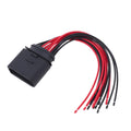 ECSiNG 14Pin Headlight Connector Plug Harness 3C0973837 Compatible with Audi Compatible with VW