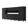 10-Piece Garage Storage Cabinets System Heavy Duty Workshop Set