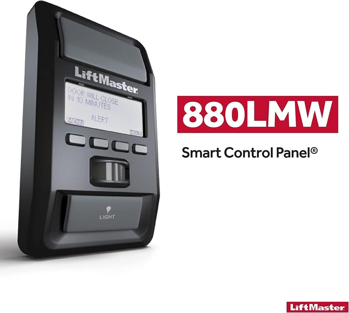 Liftmaster 880LMW Smart Control Panel ONLY Compatible with LiftMaster MyQ formats Security+ 2.0 and LiftMaster Wi-Fi