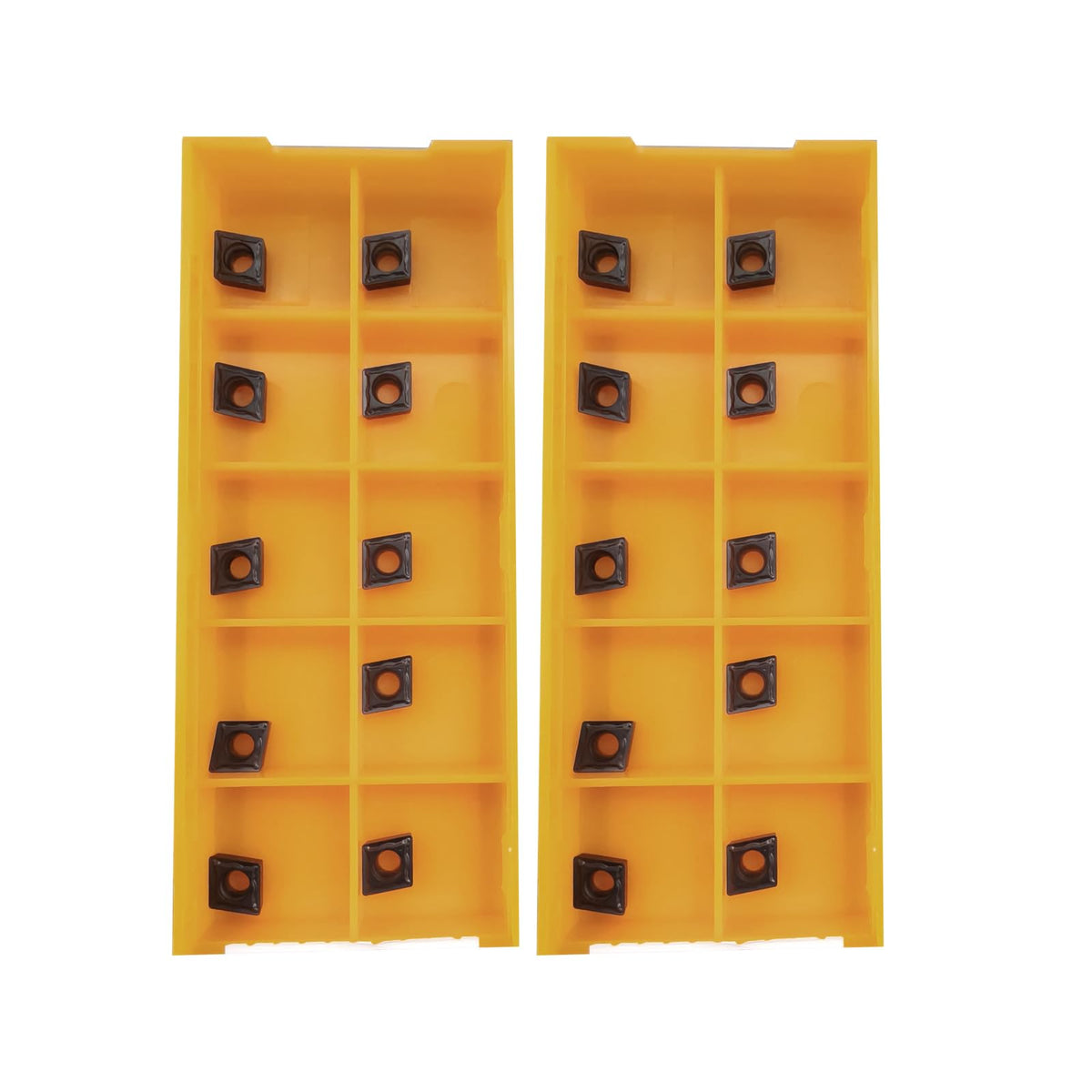 20PCS CCMT21.51 CCMT060204 Lathe Turning Inserts for Stainless Steel-CR6011