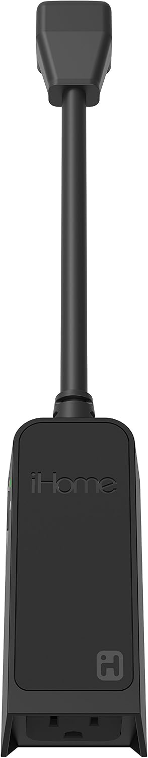 iSP100 Wifi Outdoor Smart Plug, Water Resistant Featuring Alexa, Google Assistant and Siri Voice Control OPEN BOX