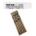 1/8-Inch Cobalt Steel M35 Left Hand Drill Bit, Pack of 6