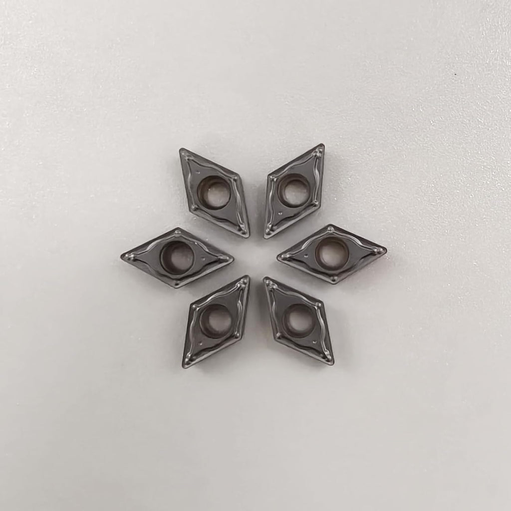 20PCS DCMT21.51 DCMT070204 Lathe Turning Inserts for Stainless SteelCR6011