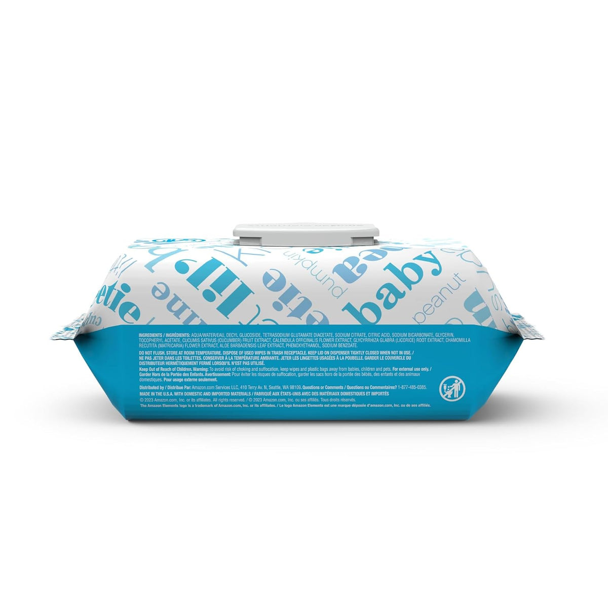 Baby Wipes, Unscented, Hypoallergenic, Alcohol-Free, With Aloe and Vitamin E, 810 Count, Flip-Top Packs