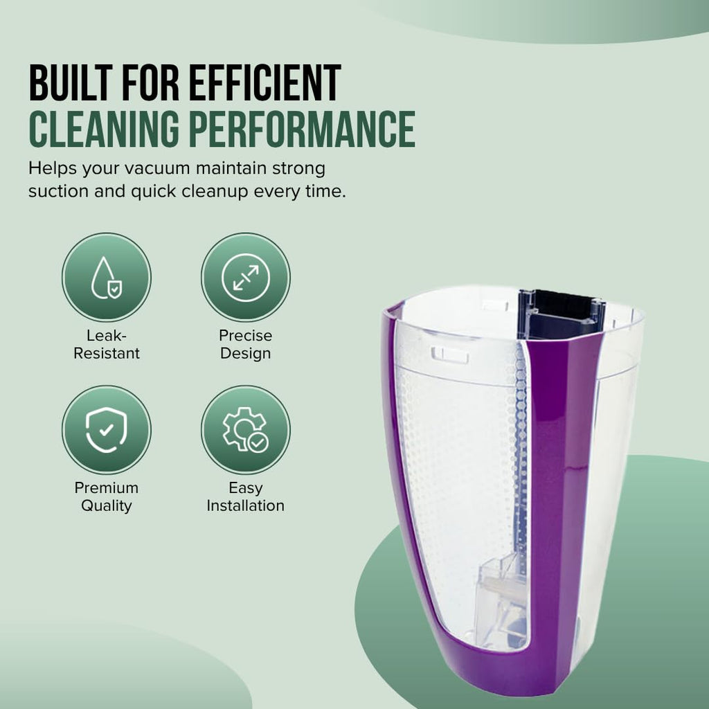 Replacement Dirt Cup for Bissell Pet Hair Eraser Lithium Ion
