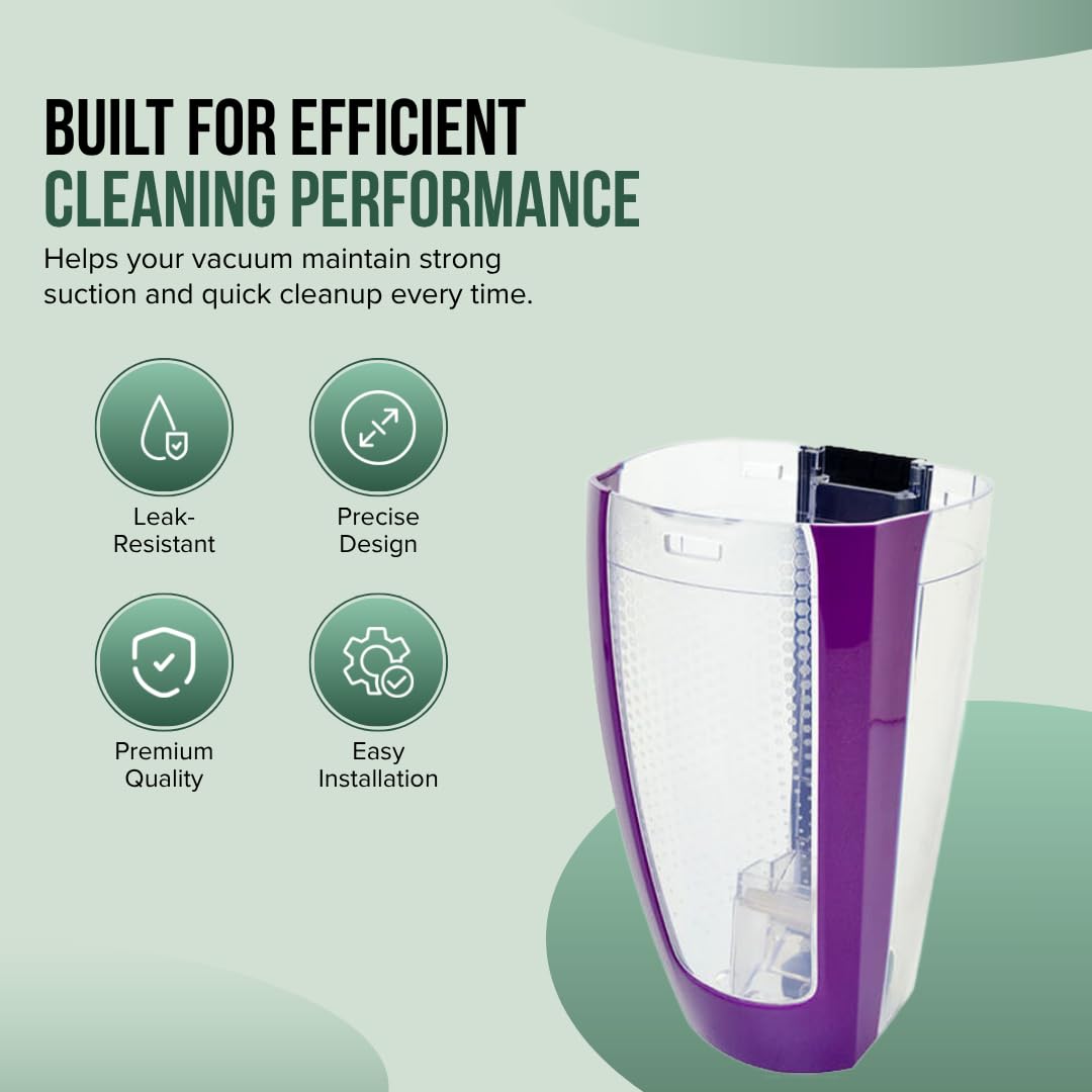 Replacement Dirt Cup for Bissell Pet Hair Eraser Lithium Ion