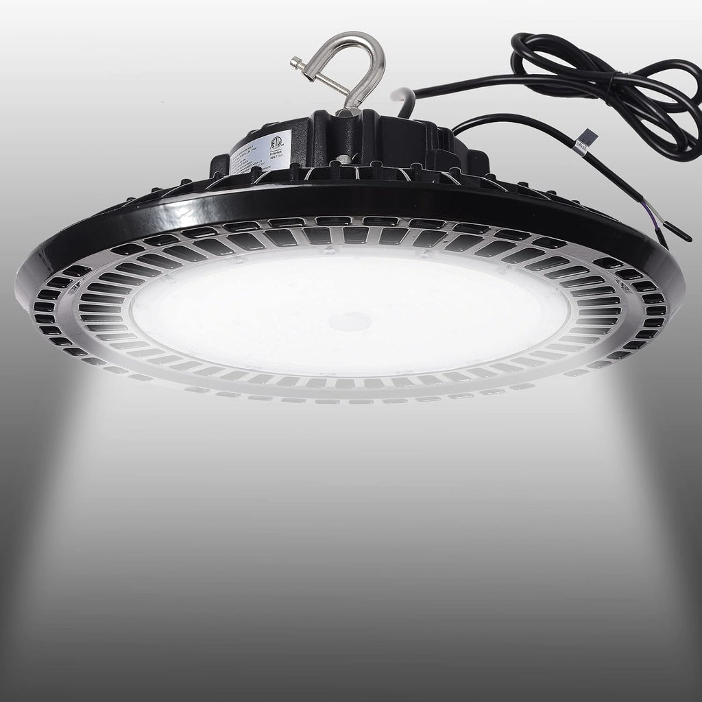 240W UFO LED High Bay Light, 5700K 38400LM, 1-10V Dimmable