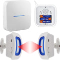 Indoor Motion Sensor Alert Wireless Caregiver Pager Bed Alarm and Fall Prevention for Elderly Dementia Patients (1