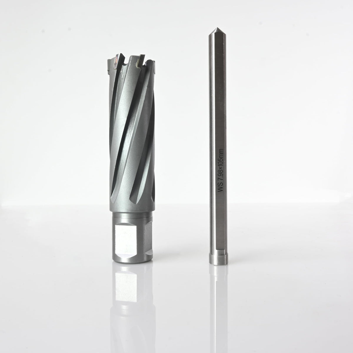 Wind Speed 7/8 in TCT Annular Cutter, 2 in Depth, 3/4 in Weldon Shank