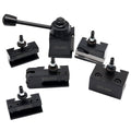 6Pcs OXA 250-000 Quick Change Tool Post Set, Lathe Tool Holder Kit