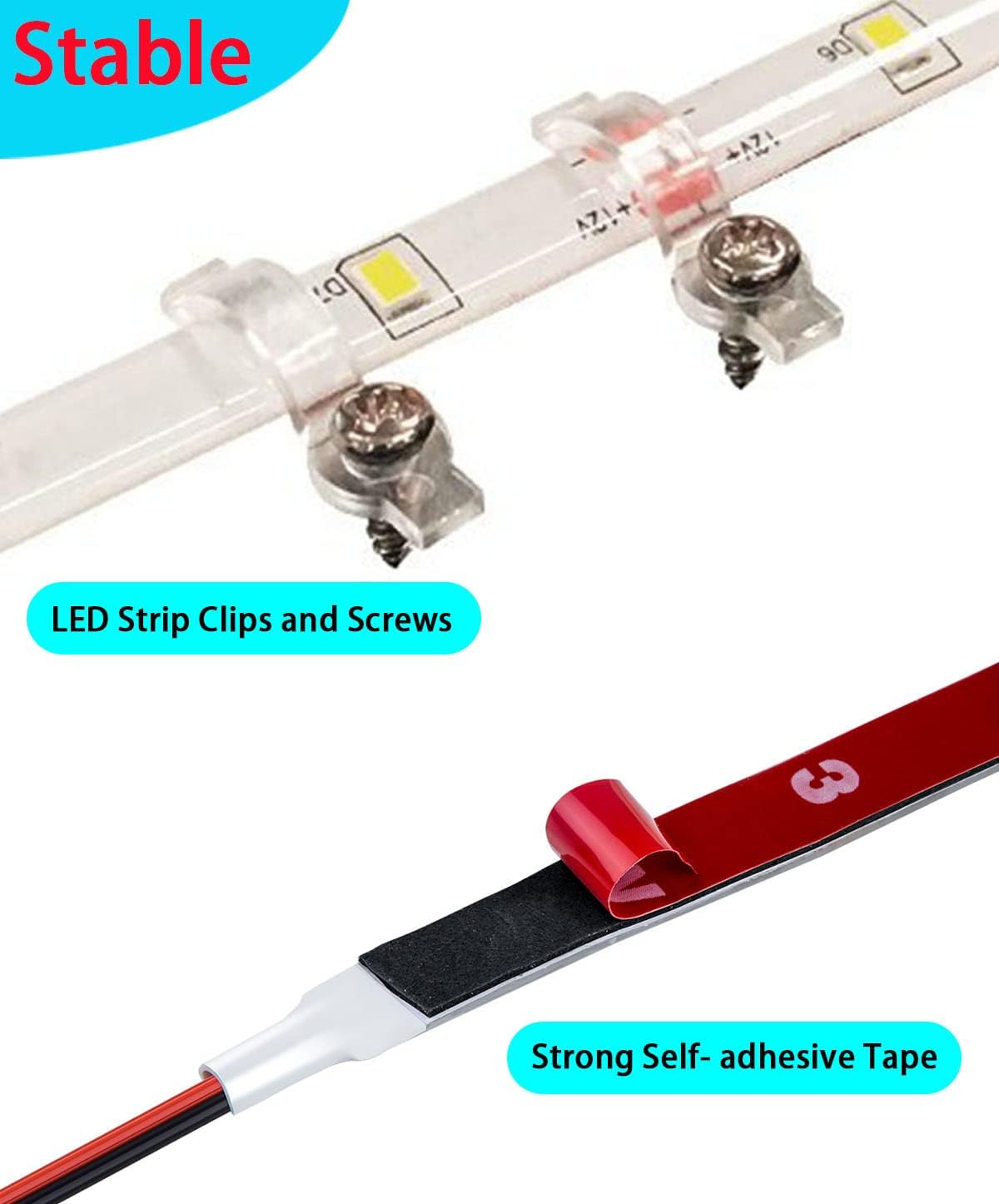 Seaponer Pontoon Boat Light - LED Strip for Duck, Bass, Sail, Kayak - Flexible Deck & Interior Courtesy Lights - Green, 12v