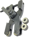 Shank 1/2" Quick Action Scissor Type Knurling Tool Holder Capacity 1/16-2.1/4" | Length: 6" With CARBON STEEL MEDIUM KNURLING WHEELS TOOLS 3/4" x 3/8" x 1/4 (Combo)