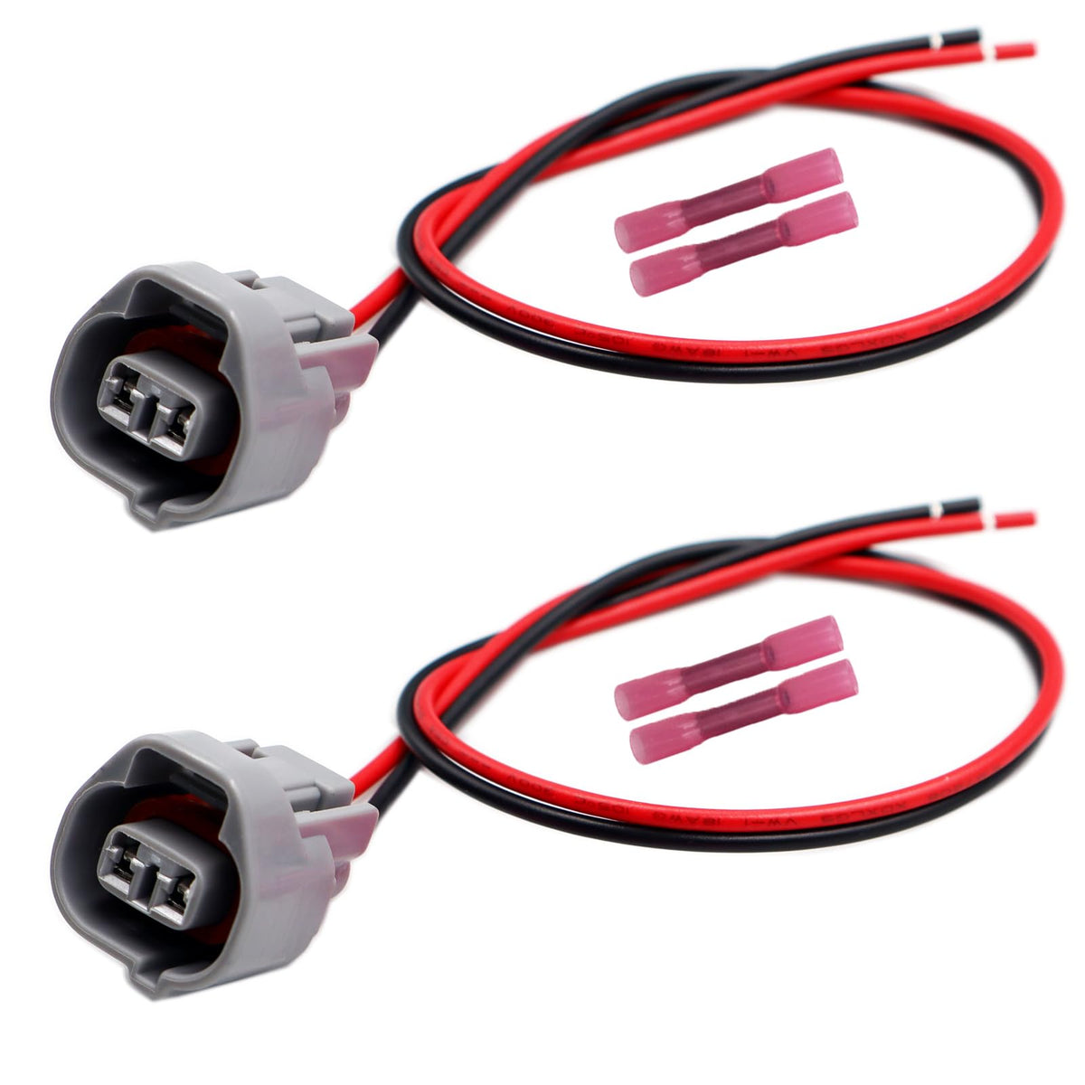 2pcs 2-Way Side Marker Light Connector Compatible with Toyota Tacoma