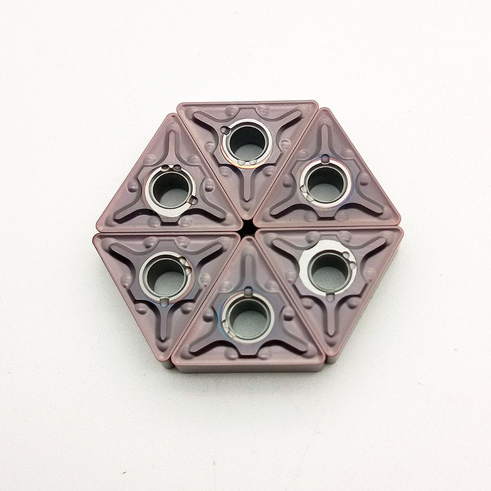 TNMG332 / TNMG160408 Indexable Carbide Inserts Blade For Machining Stainless Steel And Cast Iron, High Strength, High Toughness