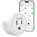Plug, WiFi Smart Plugs Work with Alexa and Google Home, Smart Outlet Timer with APP Remote Control, 2.4GHz Wi-Fi